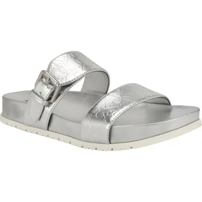 Calvin Klein Landesa Slide Sandal In Multi