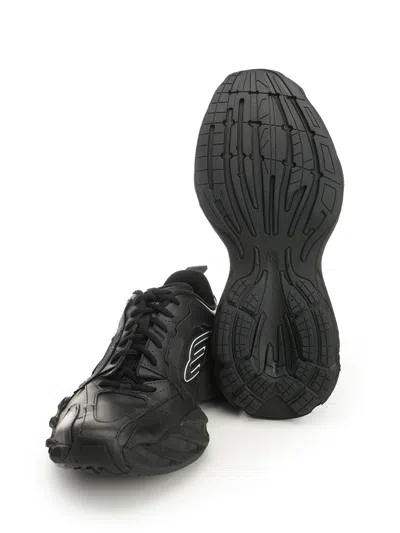 Balenciaga Monday Low-top Sneakers In Black