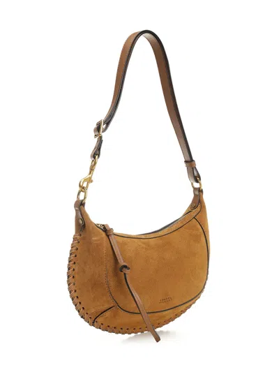 Isabel Marant Oskan Moon-gz Crossbody Bags Brown In Brown