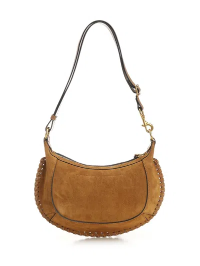 Isabel Marant Oskan Moon-gz Crossbody Bags Brown In Brown