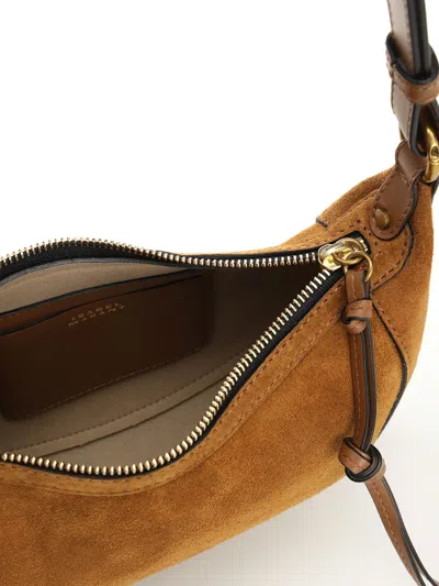Isabel Marant Oskan Moon-gz Crossbody Bags Brown In Brown