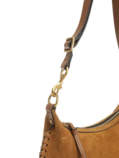 Isabel Marant Oskan Moon-gz Crossbody Bags Brown In Brown