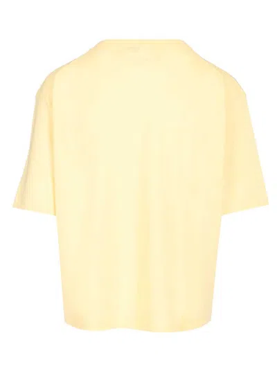 Lisa Yang Rubie T-shirt Tops Yellow In Yellow
