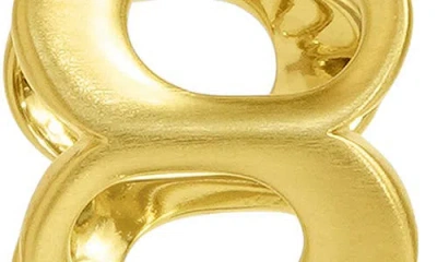 Dean Davidson Crosby Link Huggie Hoop Earrings In Gold