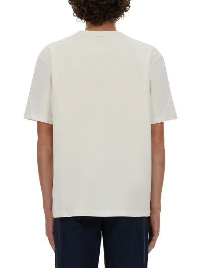 Apc A.p.c. Boxy Cotton Crew-neck T-shirt In Neutral