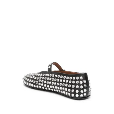 Alaïa Women Ballerinas In Black