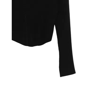 Alaïa Square-neck Sweater In Black