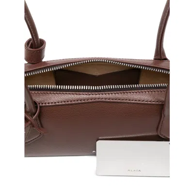 Alaïa Brown Tote Bags Women In Brown