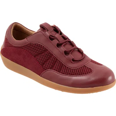 Softwalk Darby Slipon Sneaker In Red