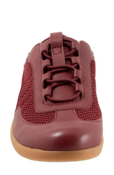 Softwalk Darby Slipon Sneaker In Red