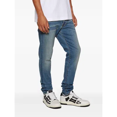 Amiri Top Low Skel Leather Sneakers In Animal Print