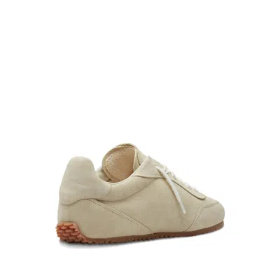 Axel Arigato Daze Runner Beige Sneaker With Logo On The Tongue And Grooved Sole In Suede Man In Multi