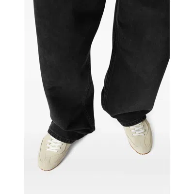 Axel Arigato Daze Runner Beige Sneaker With Logo On The Tongue And Grooved Sole In Suede Man In Multi