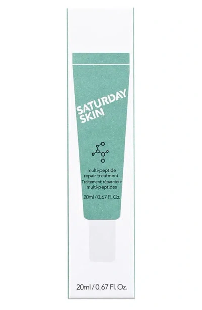 Saturday Skin Multi-peptide Repair Treatment In Green