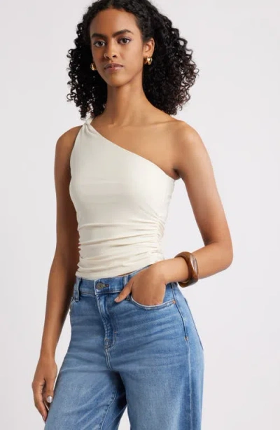 Open Edit Faceted Bangle In Brown