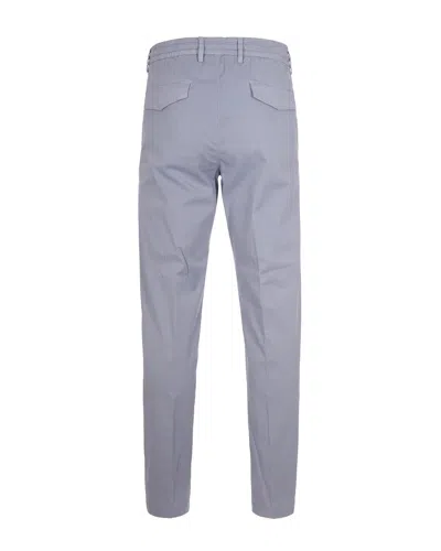 Eleventy Pantalone Jogger Azzurro In Gray