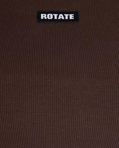 Rotate Birger Christensen Canotta Basic Molé In Brown