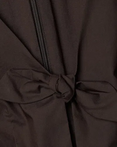 Rotate Birger Christensen Flower Intarsia Top In Brown