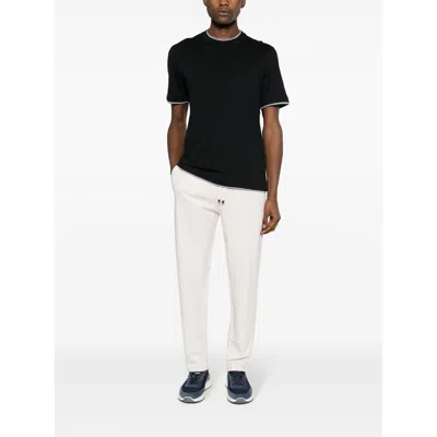 Brunello Cucinelli Black T-shirts & Vests - T-shirts Men In Black