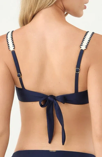 Boamar Beth Bikini Top In Blue