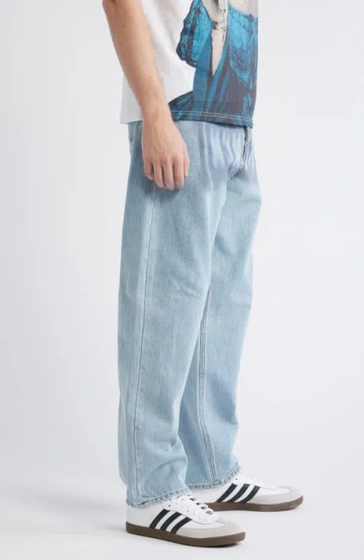 Icecream Fader Vanilla Fit Relaxed Wide Leg Jeans In Blue