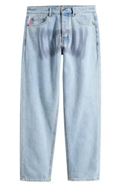 Icecream Fader Vanilla Fit Relaxed Wide Leg Jeans In Blue