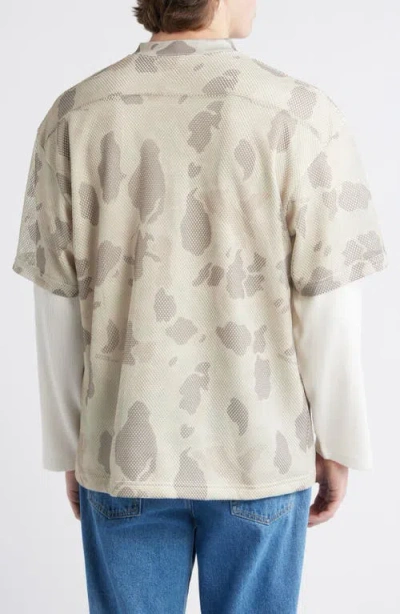 Icecream Chuck Layered Long Sleeve Shirt In Multi