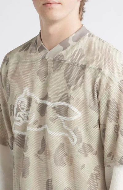 Icecream Chuck Layered Long Sleeve Shirt In Multi