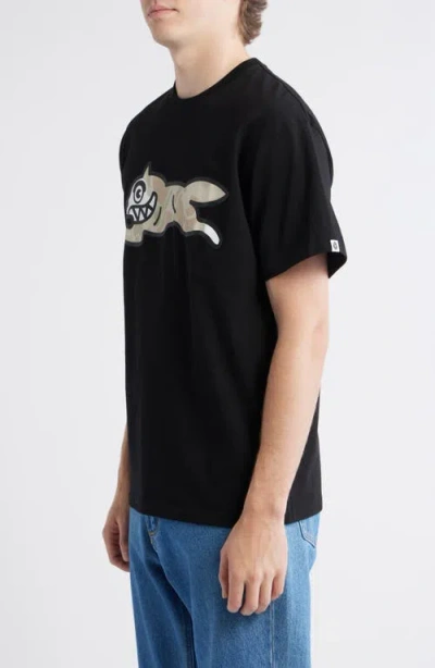 Icecream Fatigue Graphic T-shirt In Black