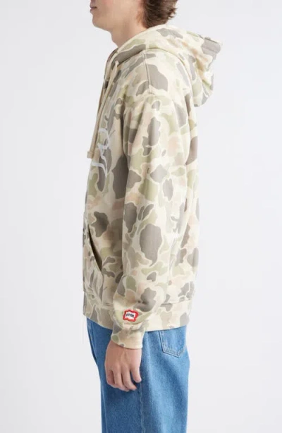Icecream Duck Cotton Zip Hoodie In Multi