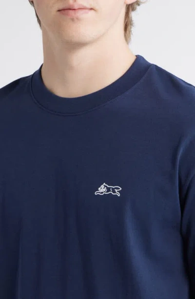 Icecream Outline Graphic Oversize T-shirt In Blue