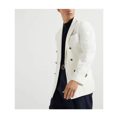 Brunello Cucinelli Blue T-shirts & Vests - T-shirts Men In Blue