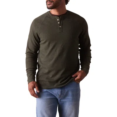 The Normal Brand Puremeso Everyday Henley In Green
