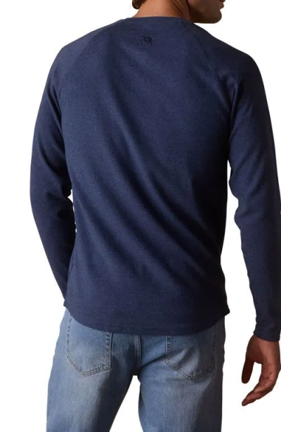 The Normal Brand Puremeso Everyday Henley In Blue
