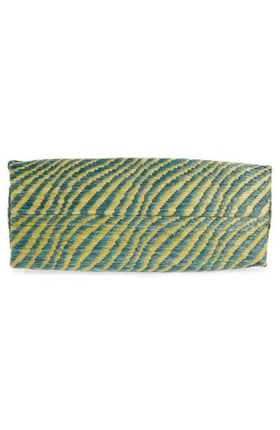 Marni Small Logo Basket Bag In Green