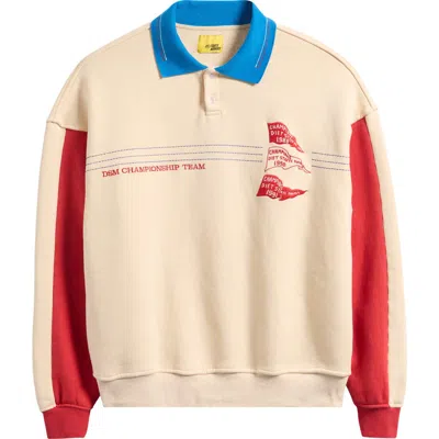 Diet Starts Monday Champion Sport Embroidered Graphic Sweatshirt In Neutral