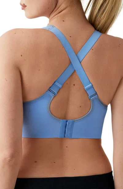 Wacoal Sydney Underwire High Impact Sports Bra In Blue