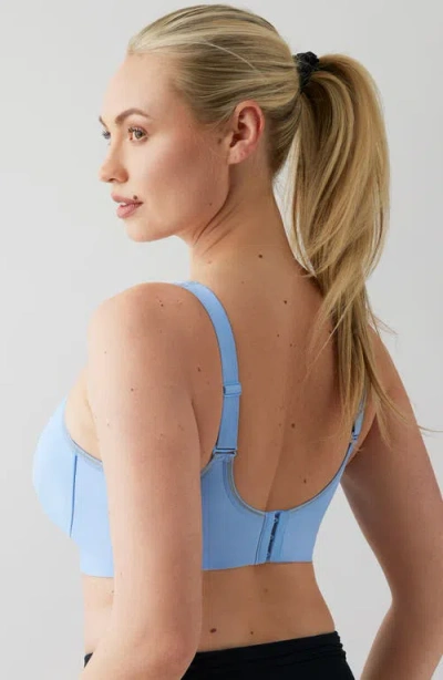 Wacoal Sydney Underwire High Impact Sports Bra In Blue