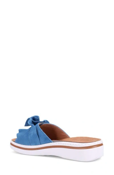 Ron White Frani Slide Sandal In Blue