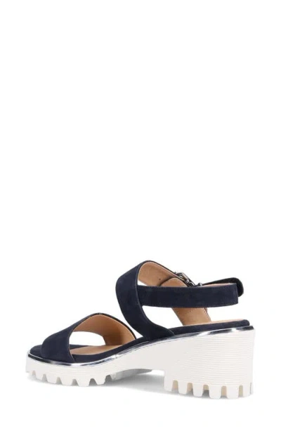 Ron White Elaria Ankle Strap Sandal In Blue