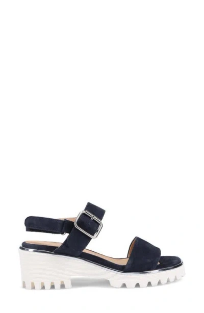Ron White Elaria Ankle Strap Sandal In Blue