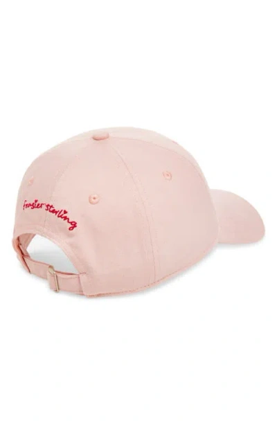 Frasier Sterling You're A Hottie Baseball Cap In Pink
