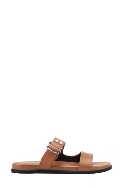 Marc Fisher Ltd Gia Slide Sandal In Brown