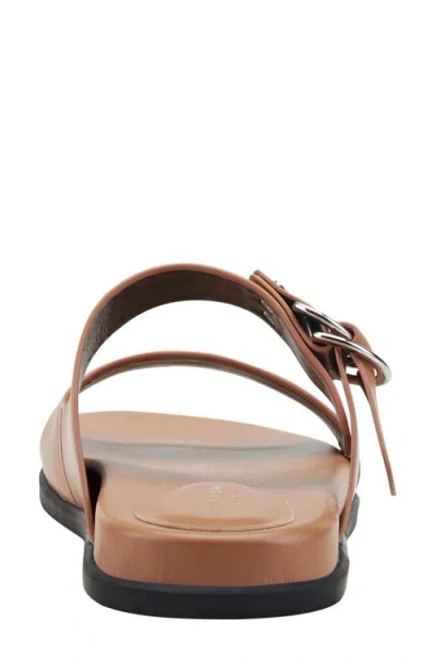 Marc Fisher Ltd Gia Slide Sandal In Brown