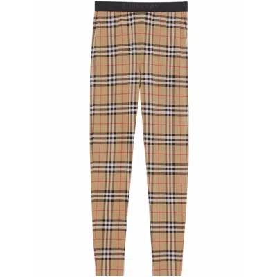 Burberry Brown Trousers Women In Brown