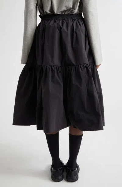 Cecilie Bahnsen Cbcai Ripstop Skirt In Black