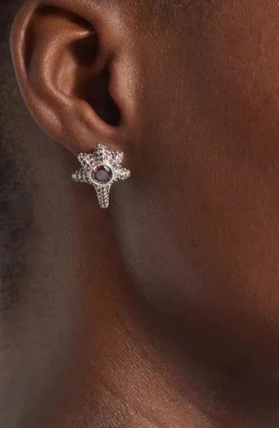 Collina Strada Coral Stud Earrings In Multi