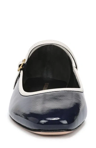 Veronica Beard Ellie Mary Jane Flat In Blue