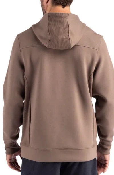 Cutter & Buck Roam Pullover Hoodie In Brown