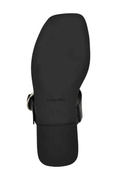 Calvin Klein Meritt Slide Sandal In Black